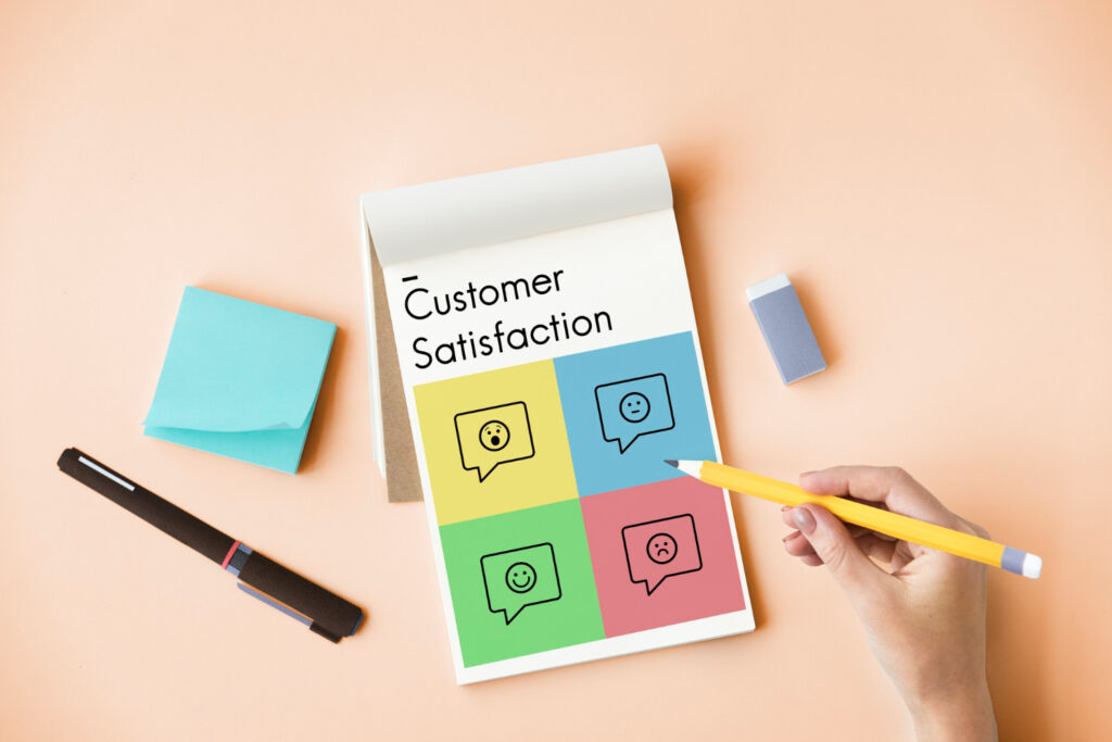 How are customer satisfaction surveys typically administered?