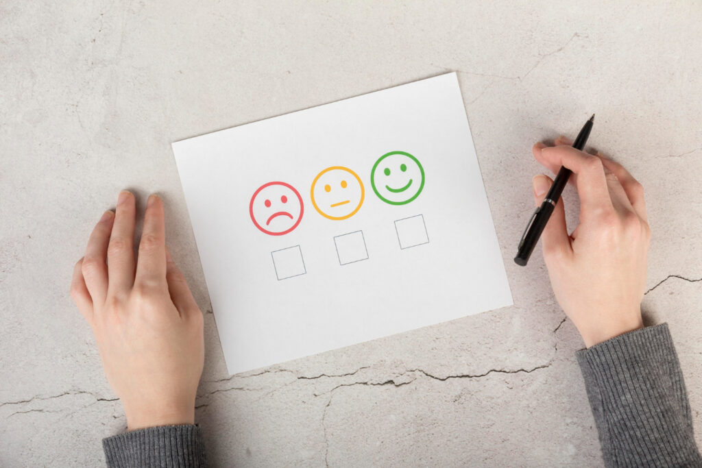 How are customer satisfaction surveys typically administered